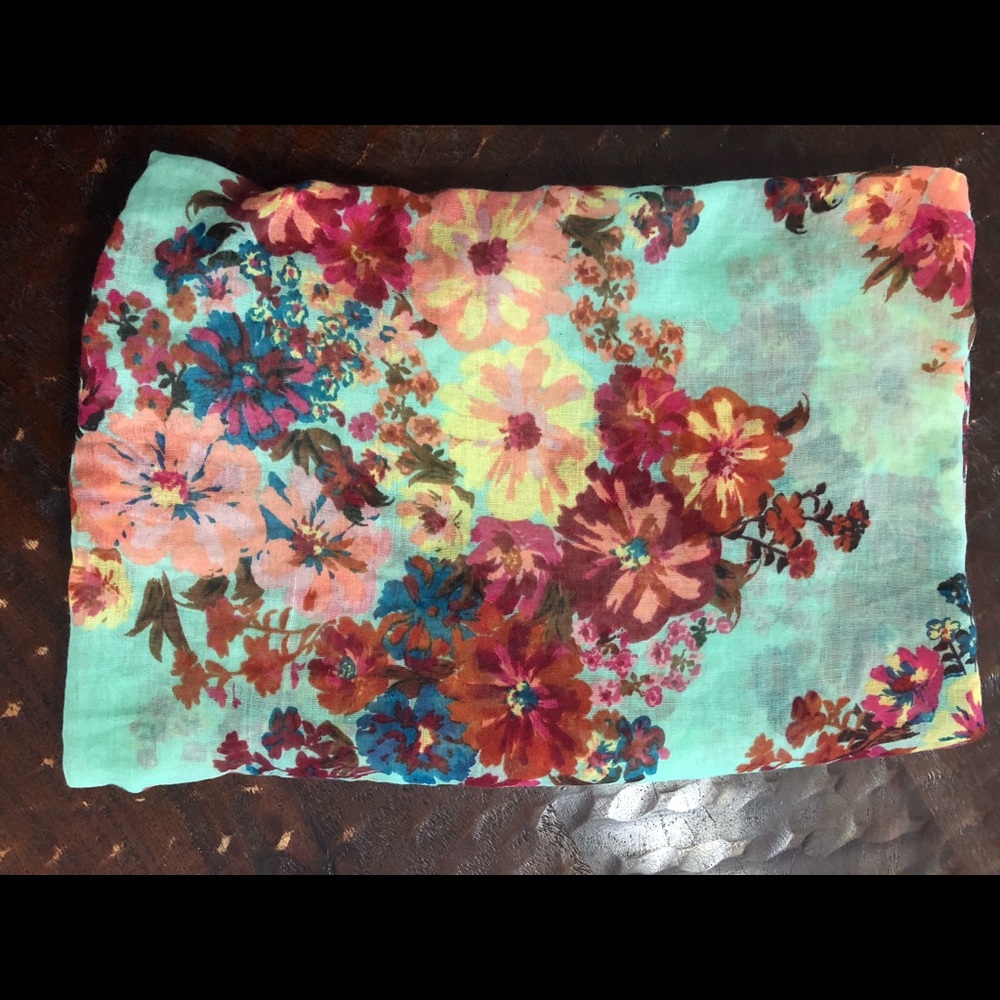 Lovely floral scarf